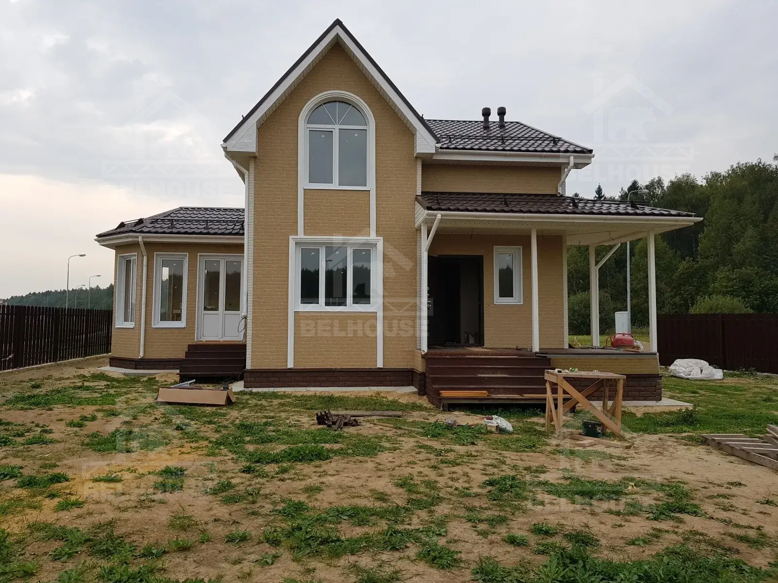 Каркасный дом, проект №61